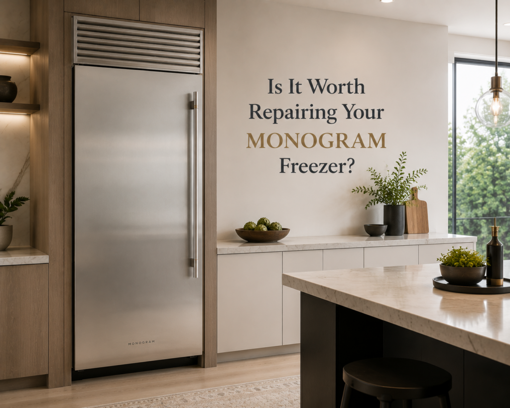 is it worth repairing monogram freezer