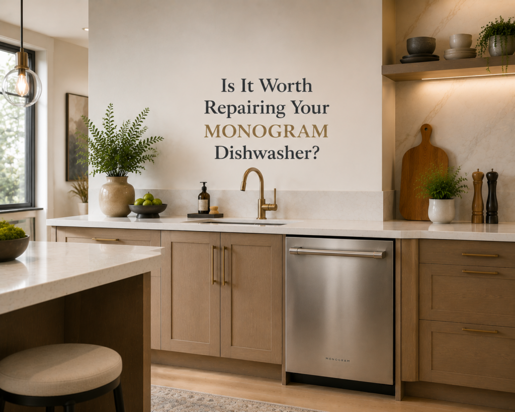 is it worth repairing monogram dishwasher