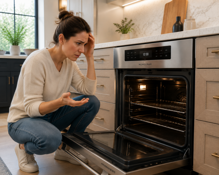 monogram oven not working
