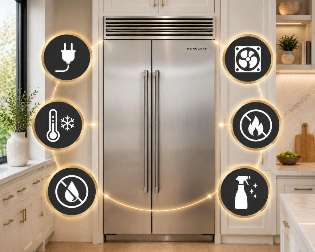 Monogram fridge maintenance