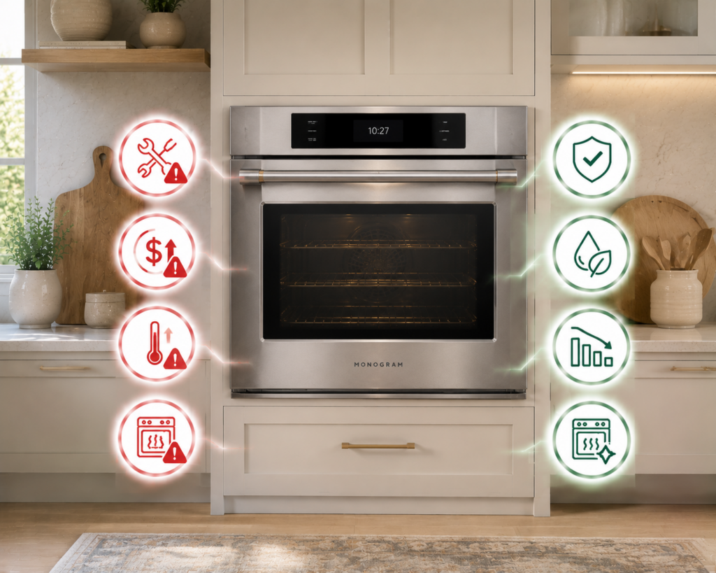 when to replace monogram oven