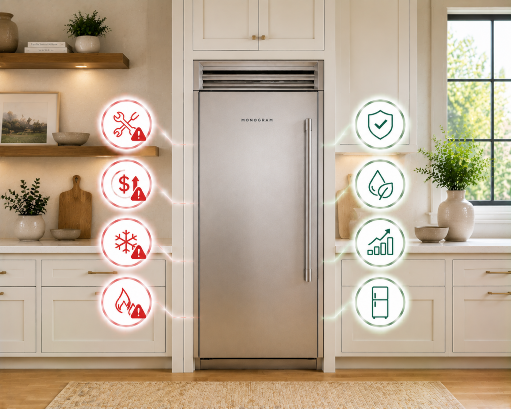when to replace monogram fridge